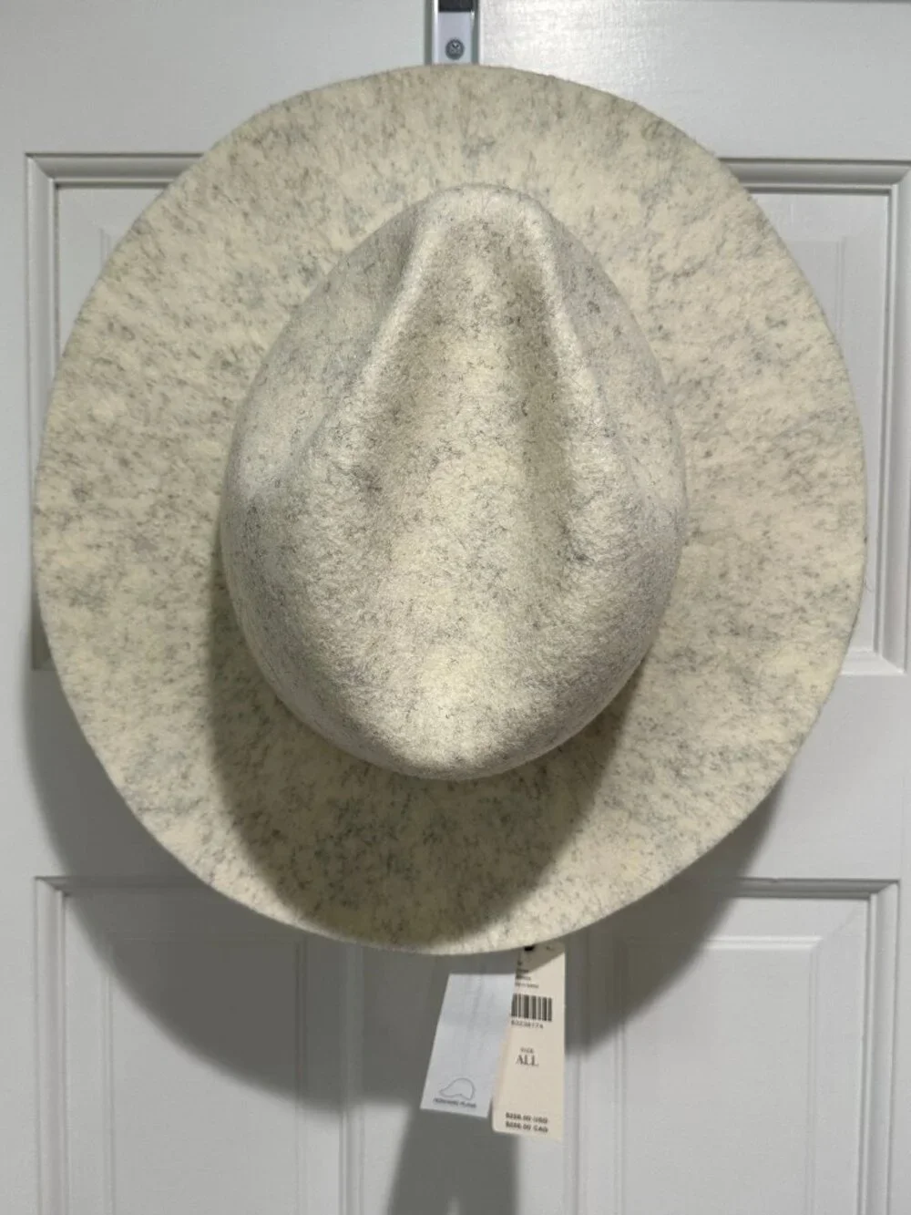 REINHARD PLANK WOOL FEDORA HAT GREY